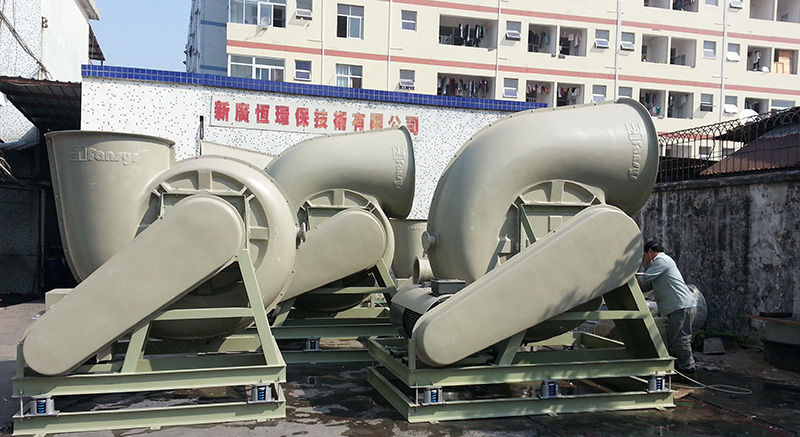 【新廣恒環保】玻璃鋼風機的維護與存儲